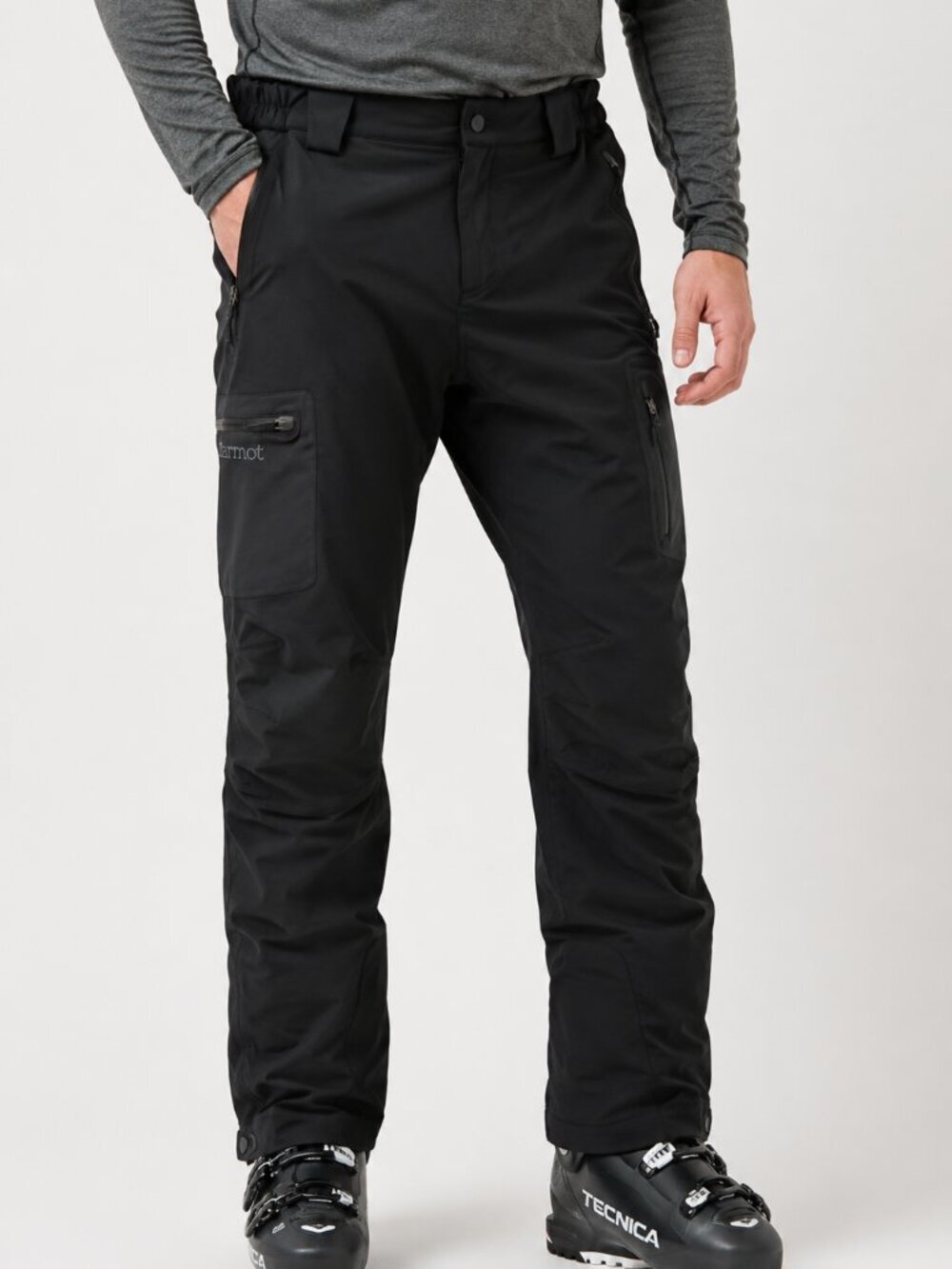 Marmot Softshell Snow Pants Black Men's 34 Alpine Ski Touring Shell Men's Size